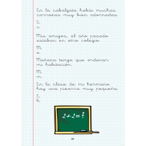 Caligrafía 21 · Cuadrícula