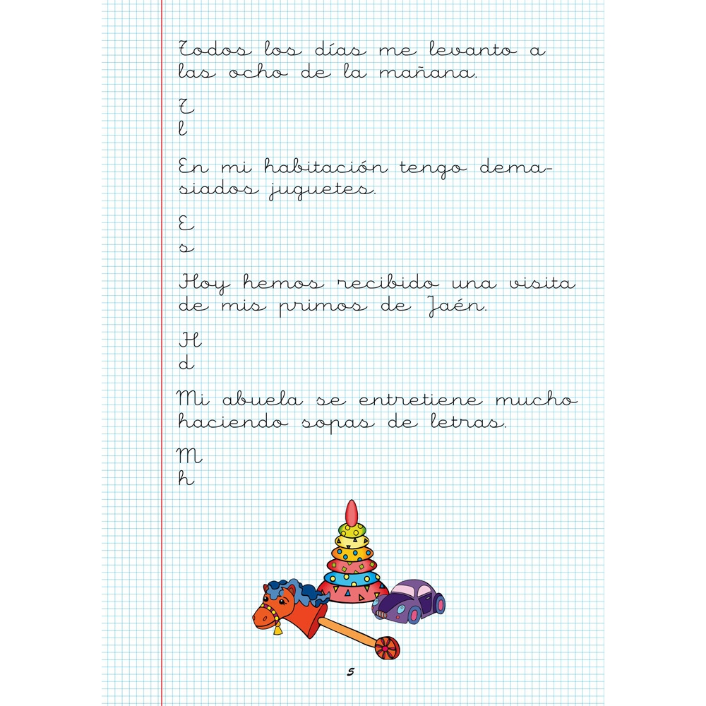 Caligrafía 20 · Cuadrícula