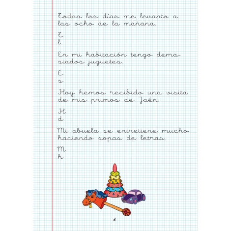 Caligrafía 20 · Cuadrícula