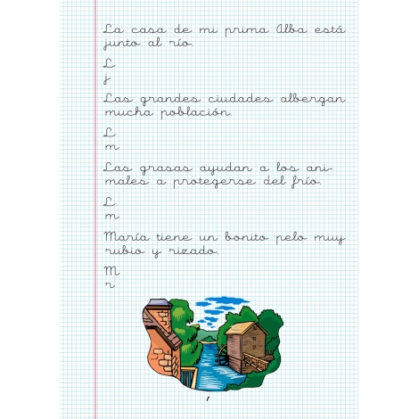 Caligrafía 19 · Cuadrícula