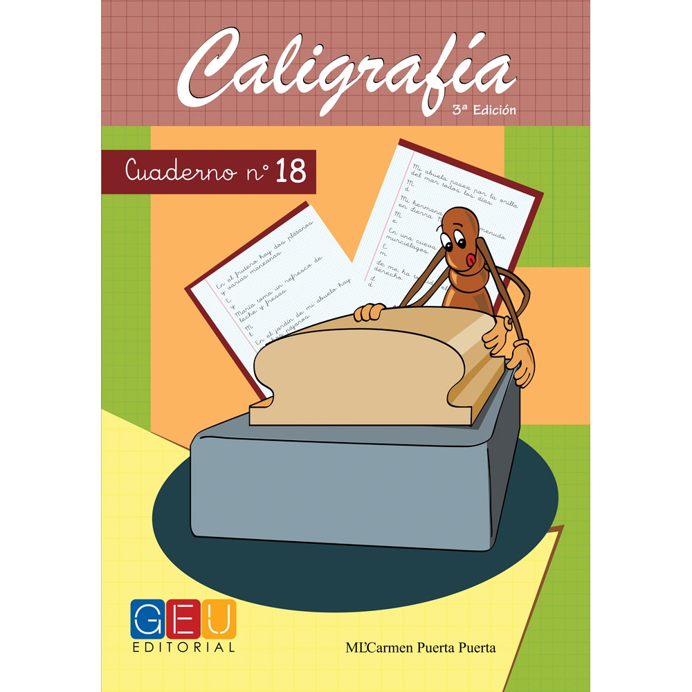 Caligrafía 18 · Cuadrícula