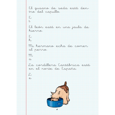 Caligrafía 17 · Cuadrícula