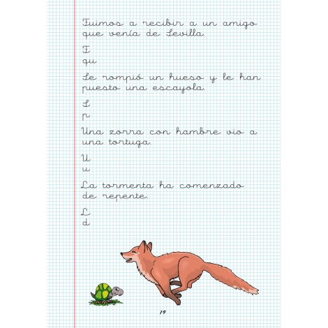 Caligrafía 17 · Cuadrícula