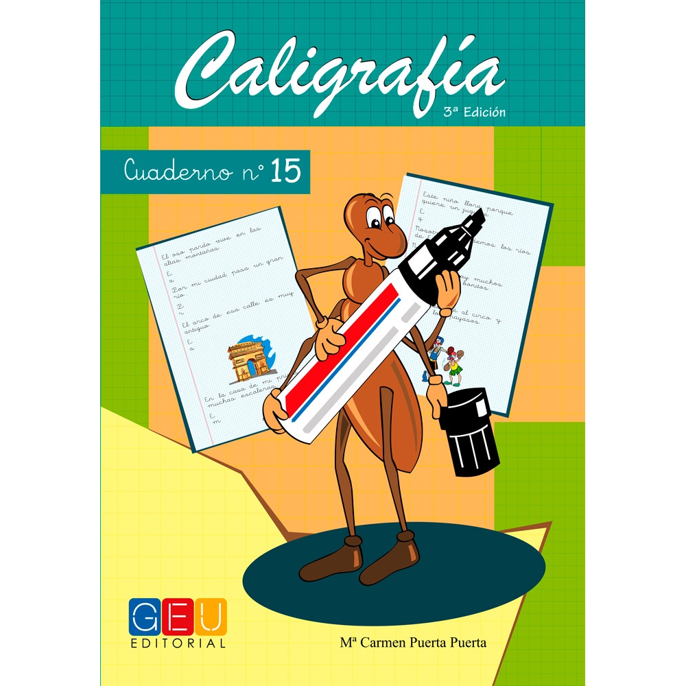 Caligrafía 15 · Cuadrícula