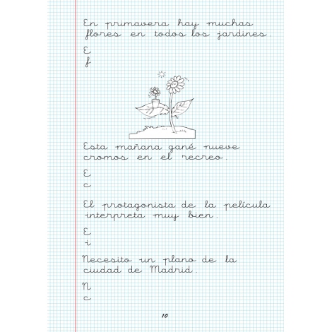 Caligrafía 15 · Cuadrícula