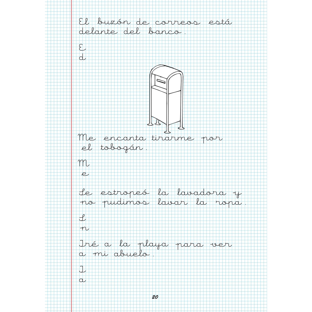 Caligrafía 15 · Cuadrícula