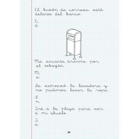 Caligrafía 15 · Cuadrícula