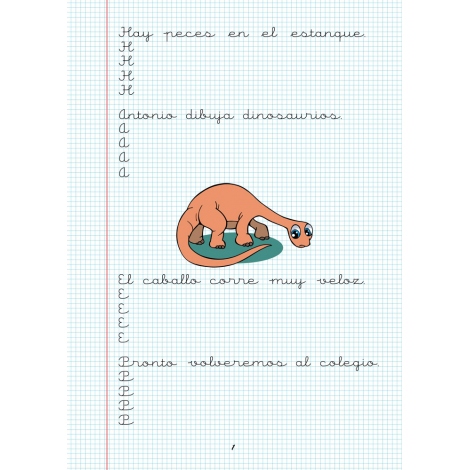 Caligrafía 14 · Cuadrícula