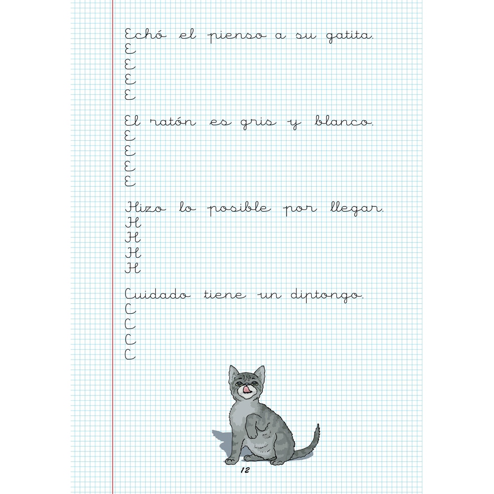 Caligrafía 13 · Cuadrícula Caligrafía 13 · Cuadrícula
