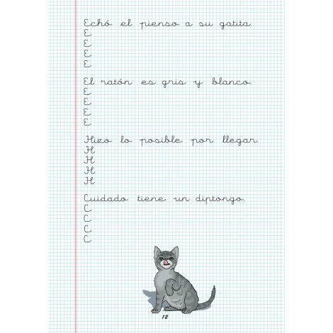 Caligrafía 13 · Cuadrícula Caligrafía 13 · Cuadrícula