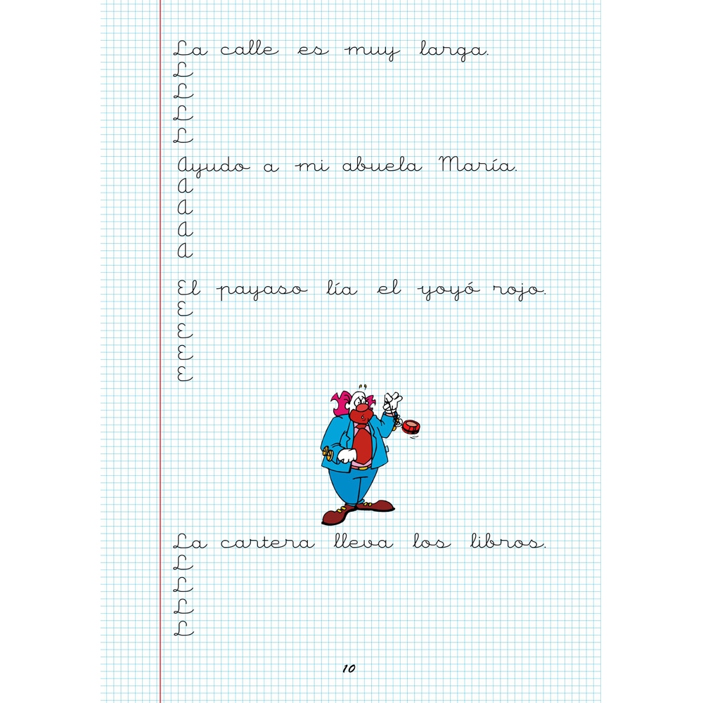 Caligrafía 11 · Cuadrícula