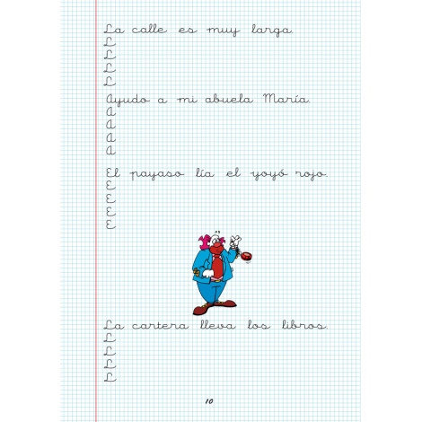 Caligrafía 11 · Cuadrícula