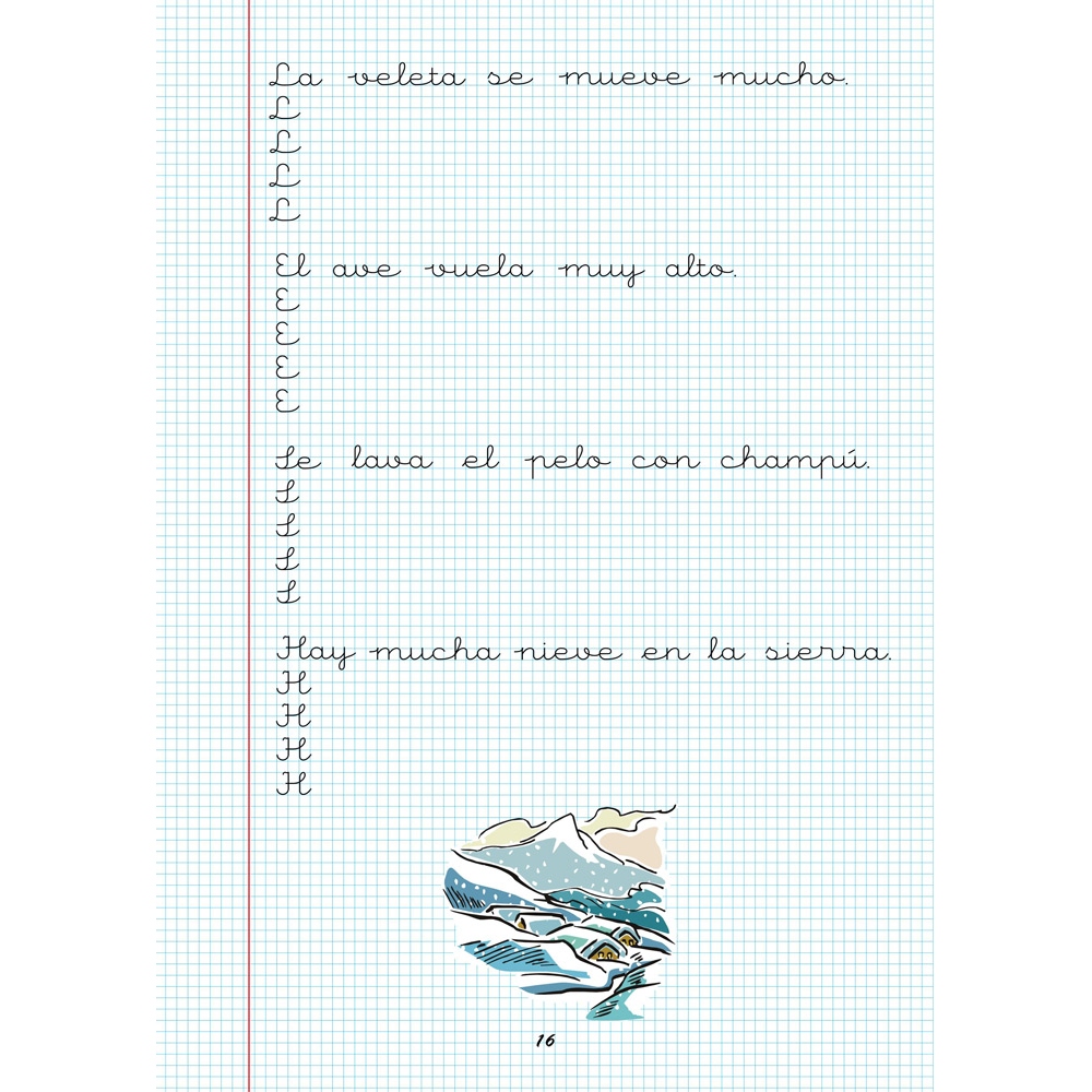 Caligrafía 11 · Cuadrícula