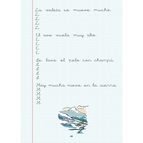 Caligrafía 11 · Cuadrícula