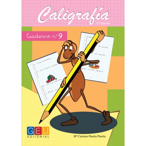 Caligrafía 9 · Cuadrícula