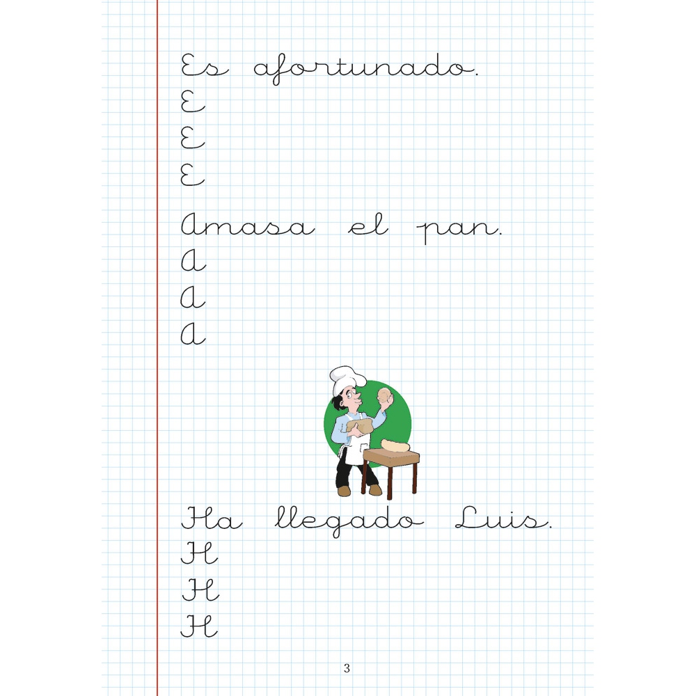 Caligrafía 4 · Cuadrícula Caligrafía 4 · Cuadrícula