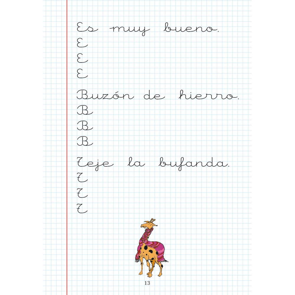 Caligrafía 4 · Cuadrícula Caligrafía 4 · Cuadrícula