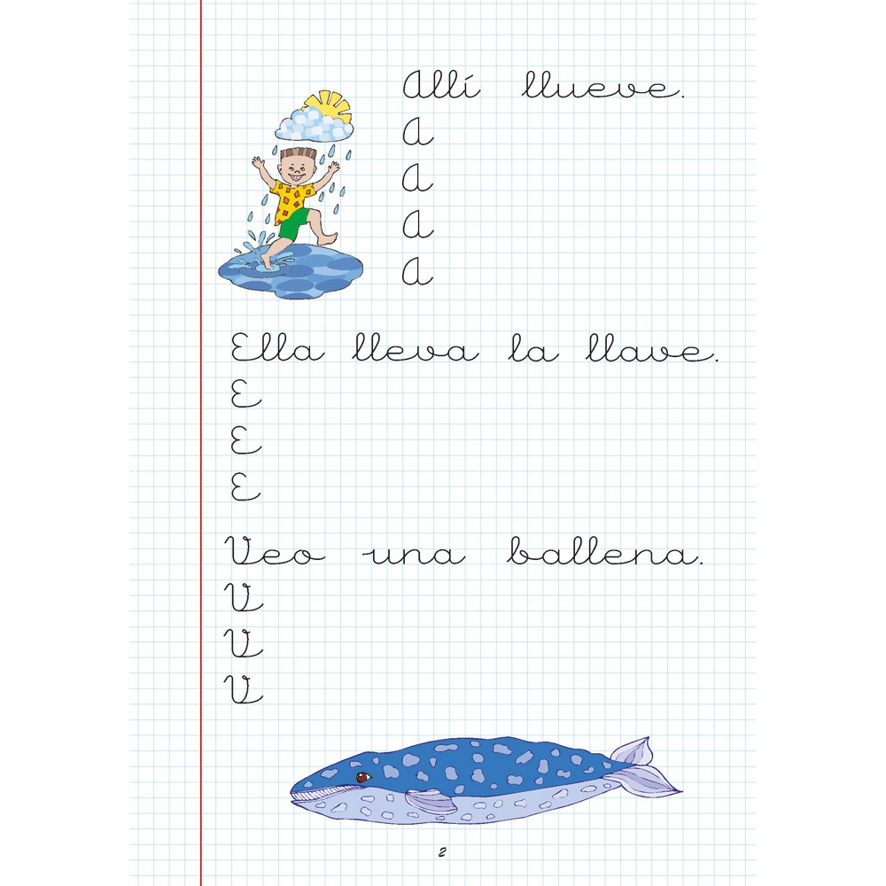 Caligrafía 2 · Cuadrícula