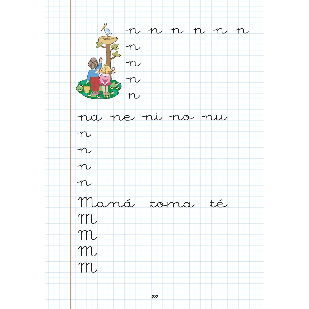 Caligrafía 1 · Cuadrícula Caligrafía 1 · Cuadrícula