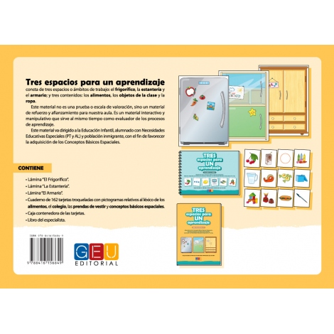 Tres espacios para un aprendizaje