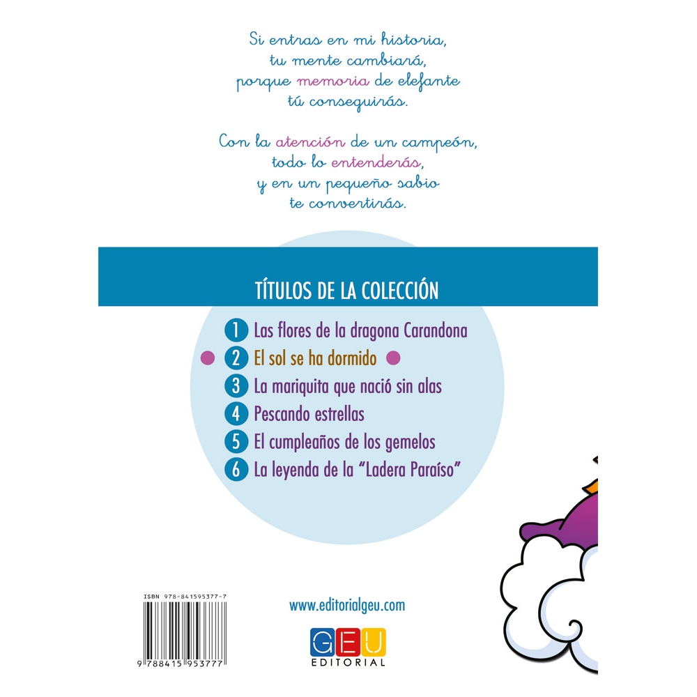 Mueve tu mente. Cuaderno 2: El sol se ha dormido