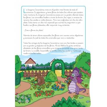 Mueve tu mente. Cuaderno 1: Las flores de la dragona Carandona 2