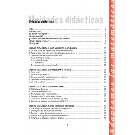 Matemáticas 1-2. Educación Secundaria. Adaptación curricular. Libro del alumno