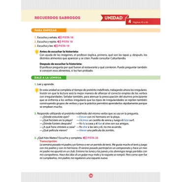 Español entre amigos. Guía del profesor. Curso 3 · Nivel A2 2