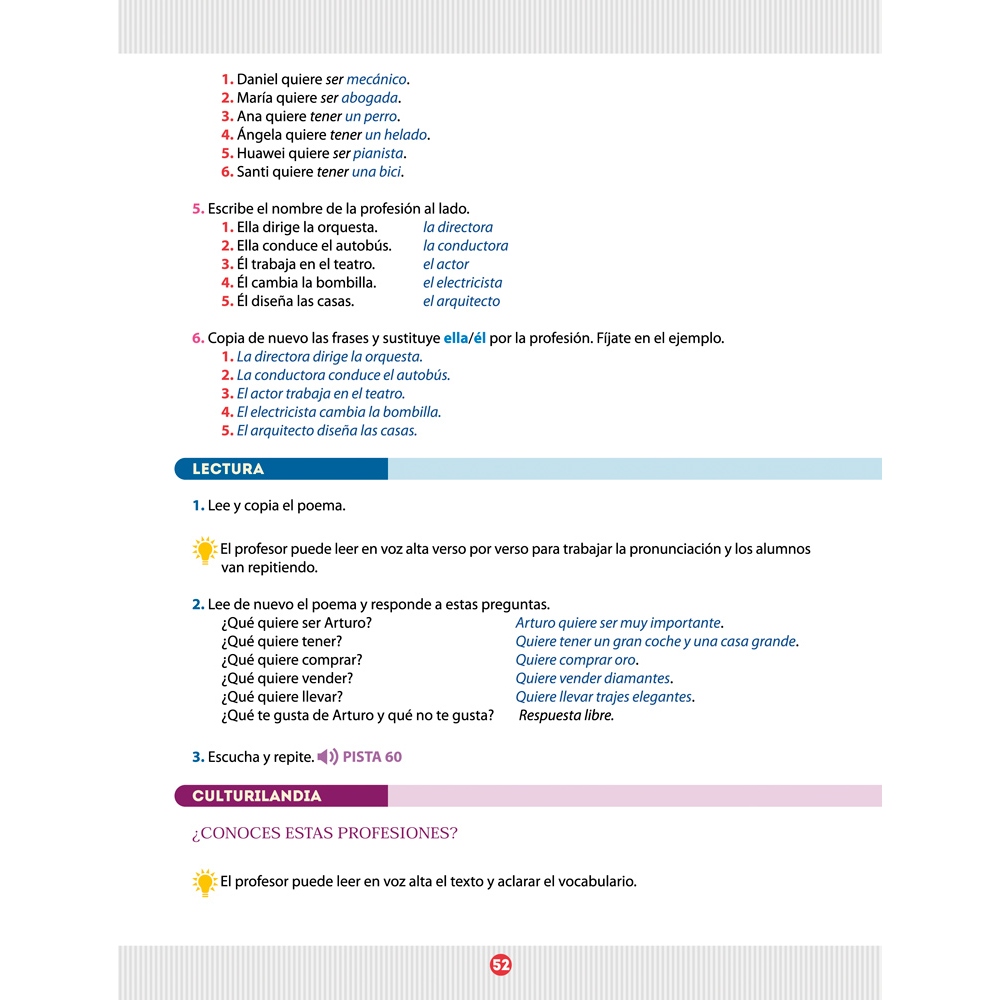 Español entre amigos. Guía del profesor. Curso 1 · Nivel A1