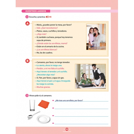 Español entre amigos. Curso 2 · Nivel A1