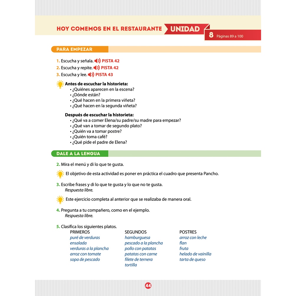 Español entre amigos. Guía del profesor. Curso 2 · Nivel A1