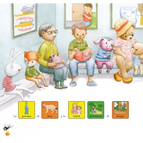 La princesa va al dentista · Cuentos con pictogramas