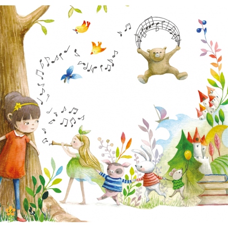 La princesa aprende a hablar · Cuento con pictogramas