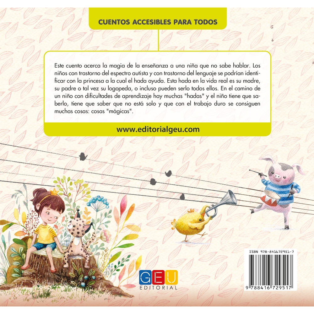La princesa aprende a hablar · Cuento con pictogramas