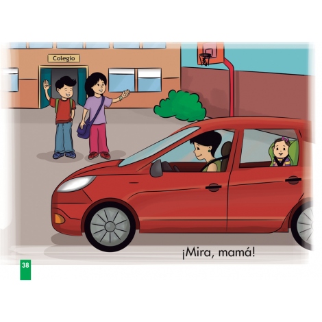 Empieza el colegio · Cuento de estructuración lingüística