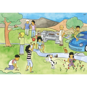 Láminas para expresión oral y estructuración de frases · Enséñame a hablar 2