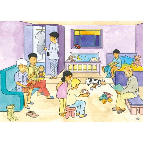 Láminas para expresión oral y estructuración de frases · Enséñame a hablar