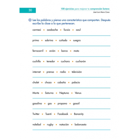 100 ejercicios para mejorar tu comprensión lectora