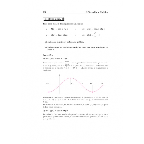 Compendio de problemas de matemáticas III. Análisis I · Bachillerato