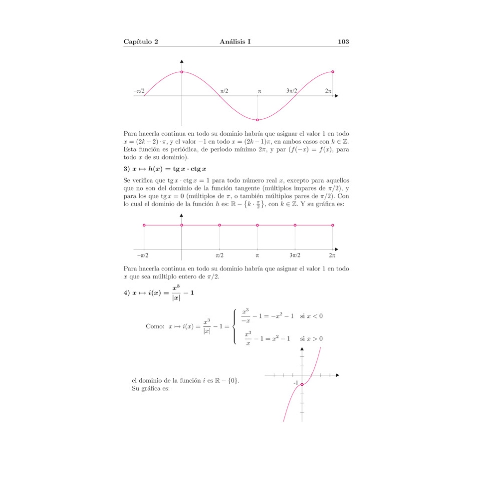 Compendio de problemas de matemáticas III. Análisis I · Bachillerato