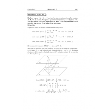 Compendio de problemas de matemáticas VI. Álgebra II y geometría II · Bachillerato 2