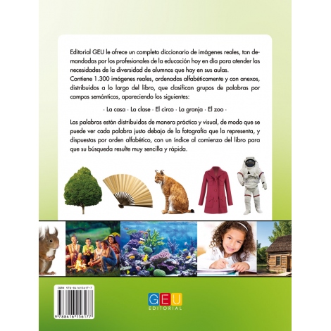 Diccionario de imágenes reales