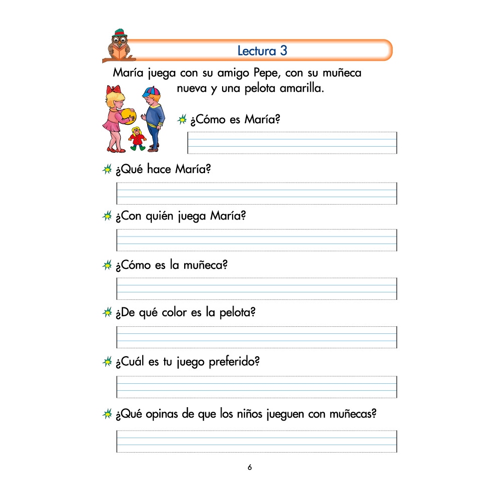 Lecturas comprensivas 6