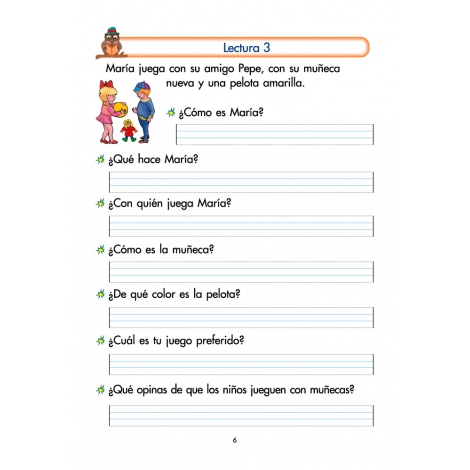 Lecturas comprensivas 6