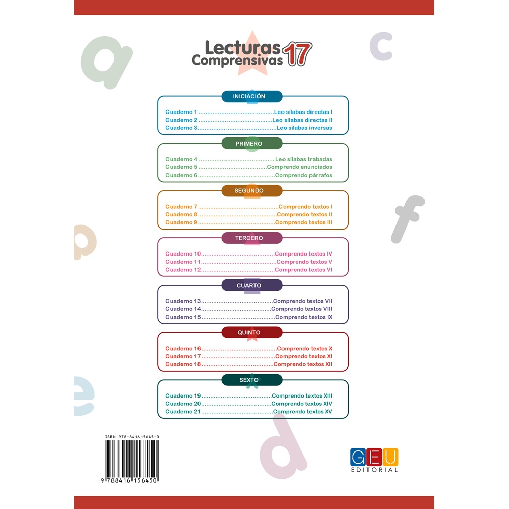 Lecturas comprensivas 17