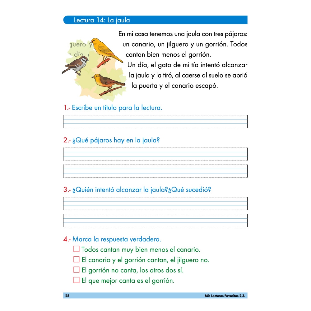 Mis lecturas favoritas 2.3