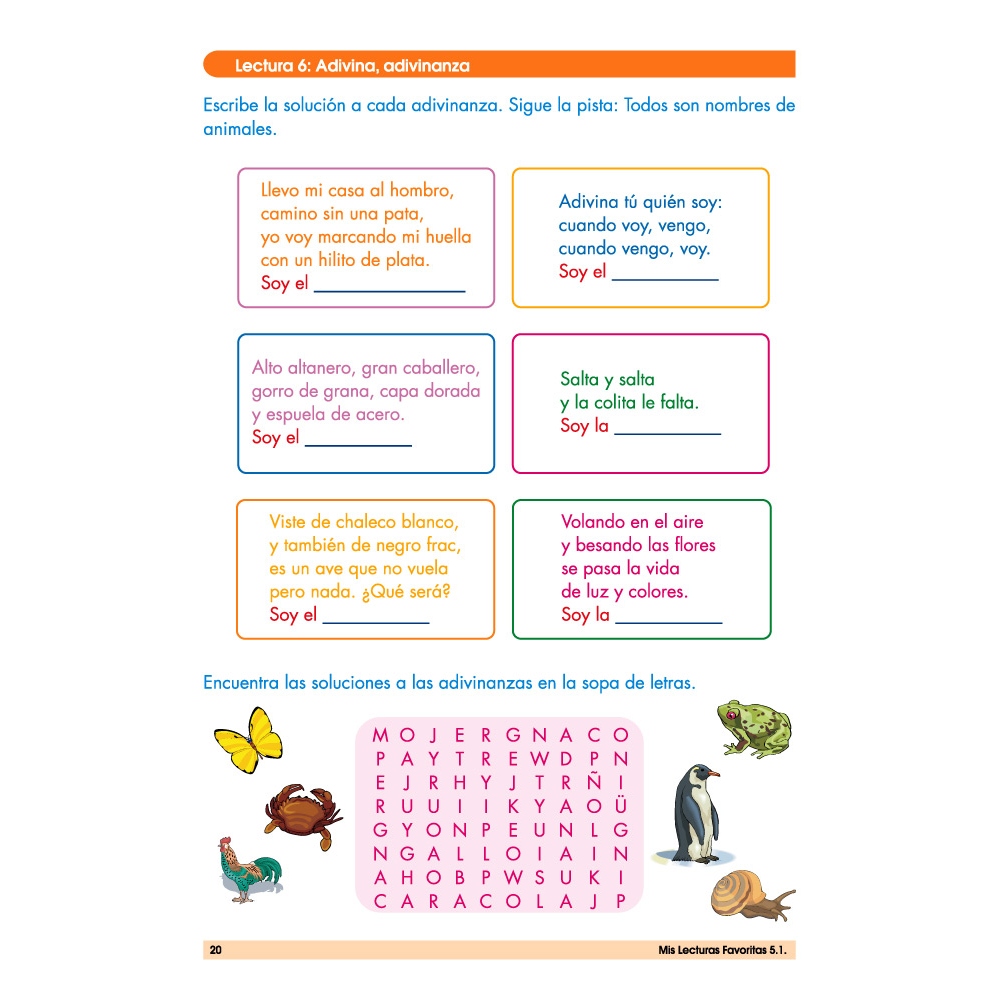 Mis lecturas favoritas 5.1