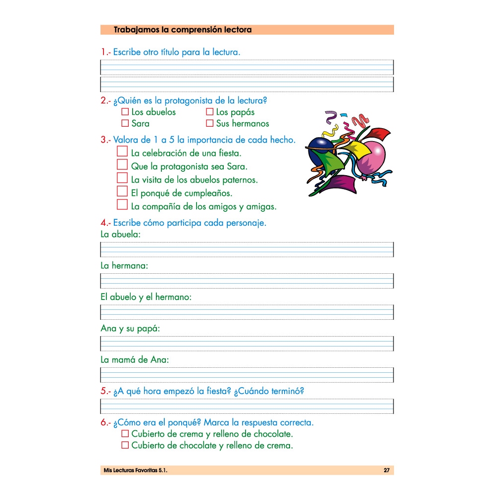 Mis lecturas favoritas 5.1