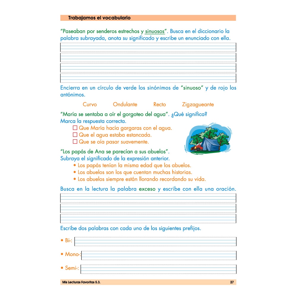 Mis lecturas favoritas 5.3 Mis lecturas favoritas 5.3