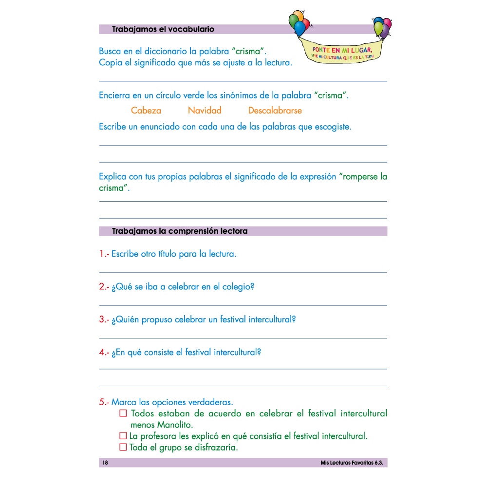 Mis lecturas favoritas 6.3